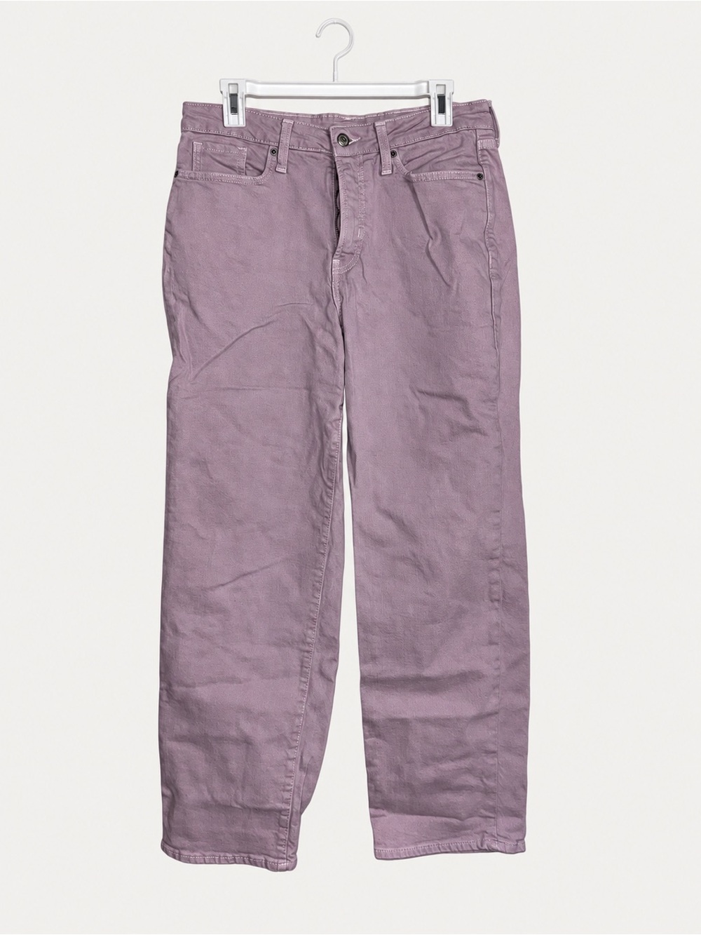 Old Navy Mauve Straight-Leg Jeans Size 10